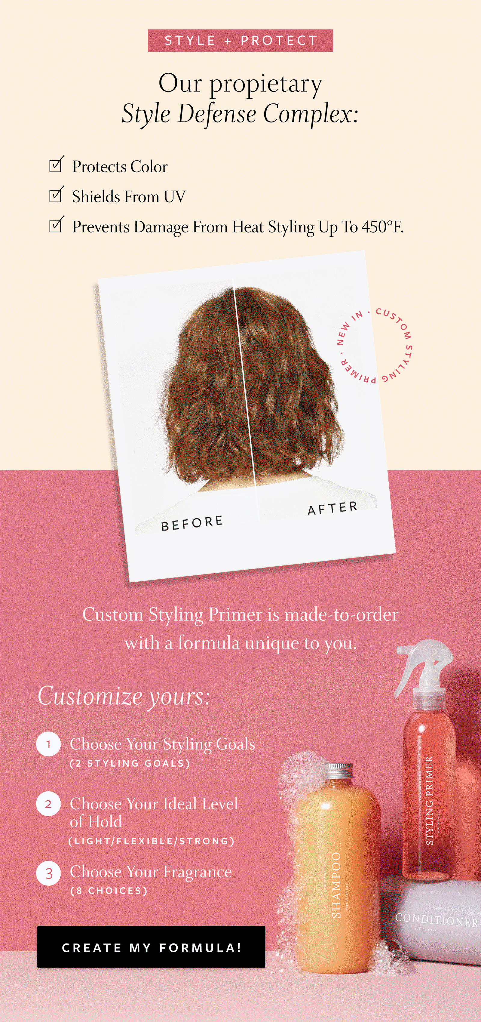 Custom Before Hair Goals Are Even Added