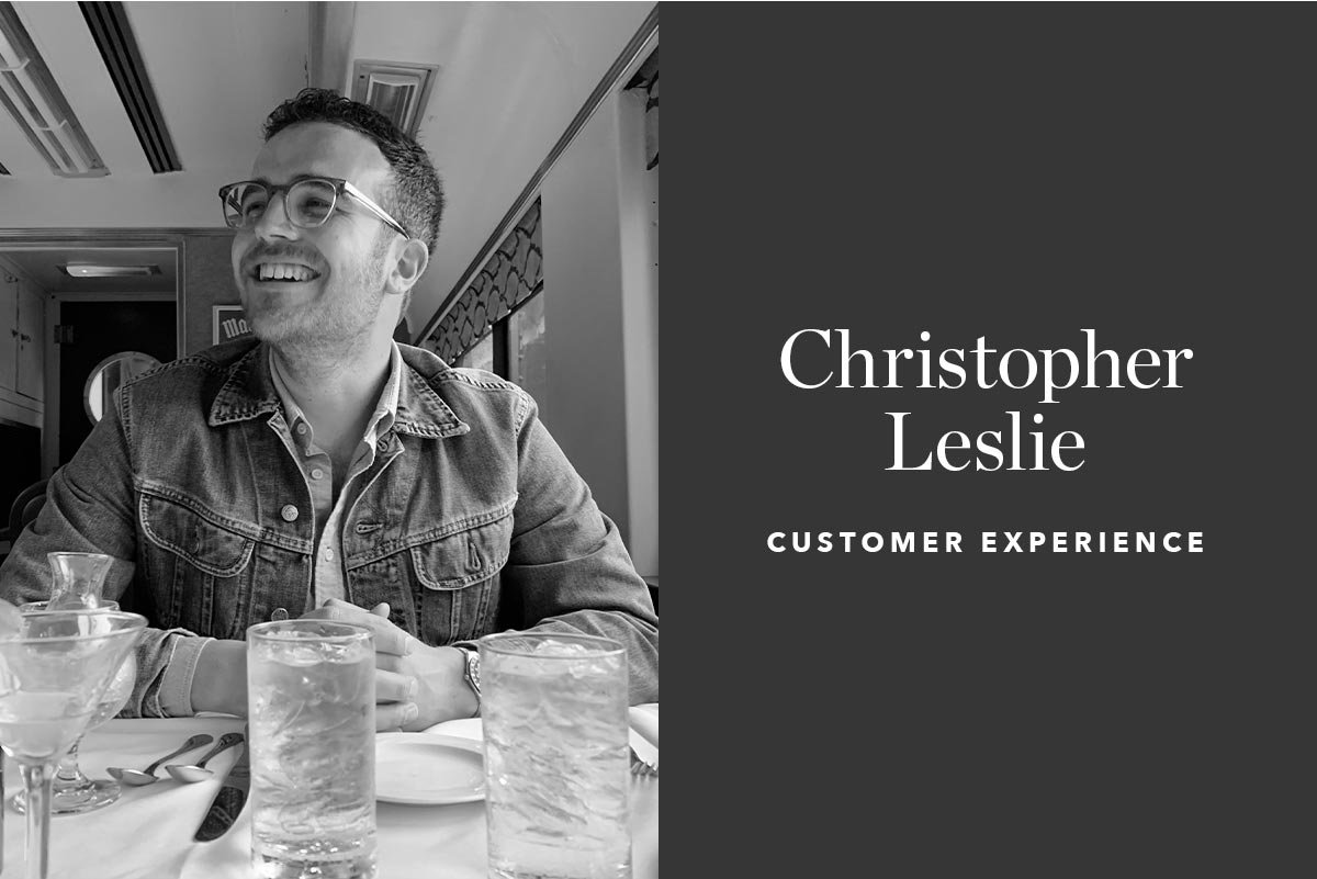 Christopher Leslie: Customer Experience