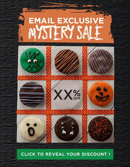 Mrs. Fields Your mystery savings is here, but not for long... Milled