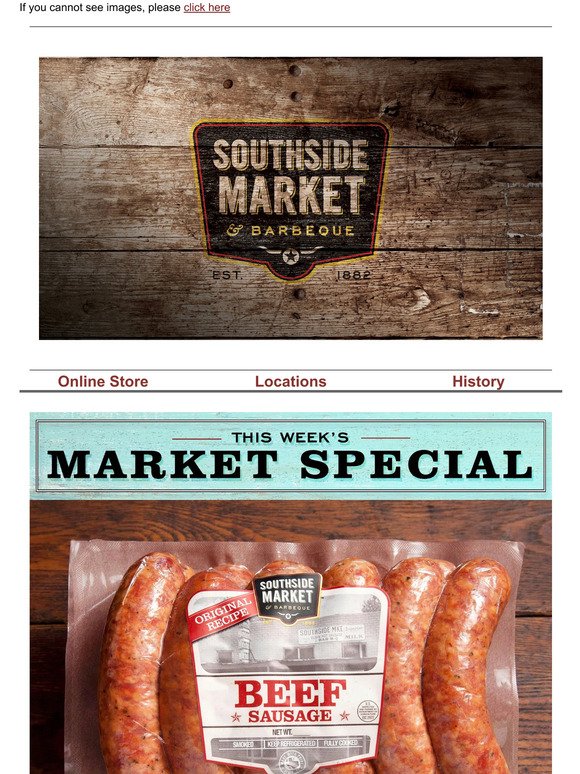 SAUSAGE LOVERS, REJOICE...SEE WHAT'S ON SALE NOW!