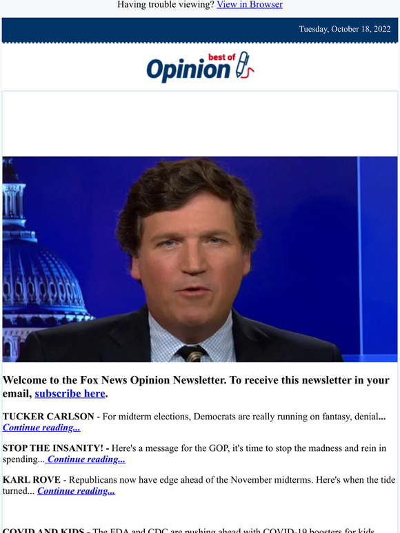 Fox News Karl Rove's midterm forecast, Xi's China power grab and more