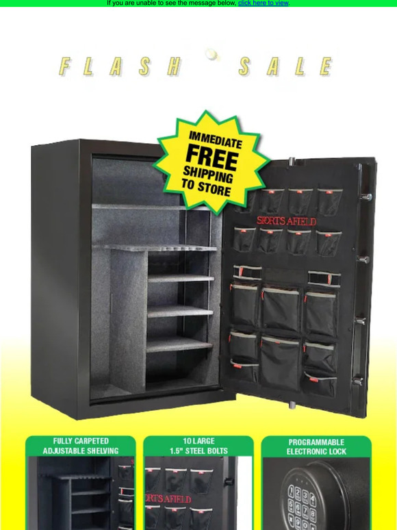 Menards 48Gun, Fire Rated Safe only 999 Milled