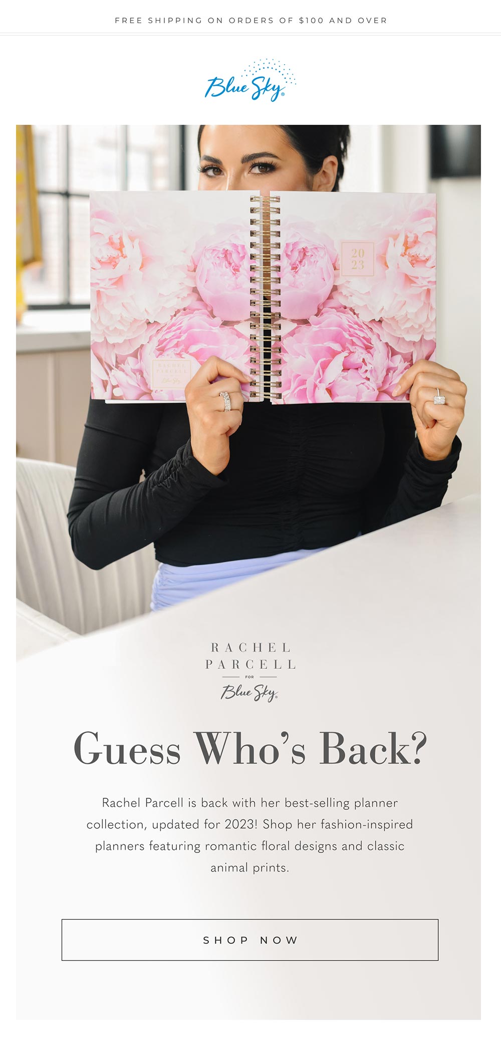 Blue Sky LAUNCH ALERT Rachel Parcell 2023 Planners! Milled