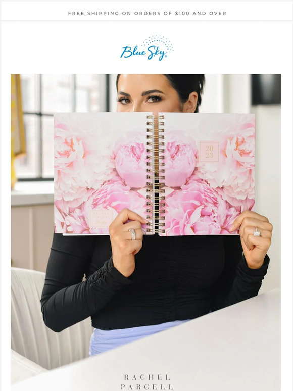 Blue Sky LAUNCH ALERT Rachel Parcell 2023 Planners! Milled