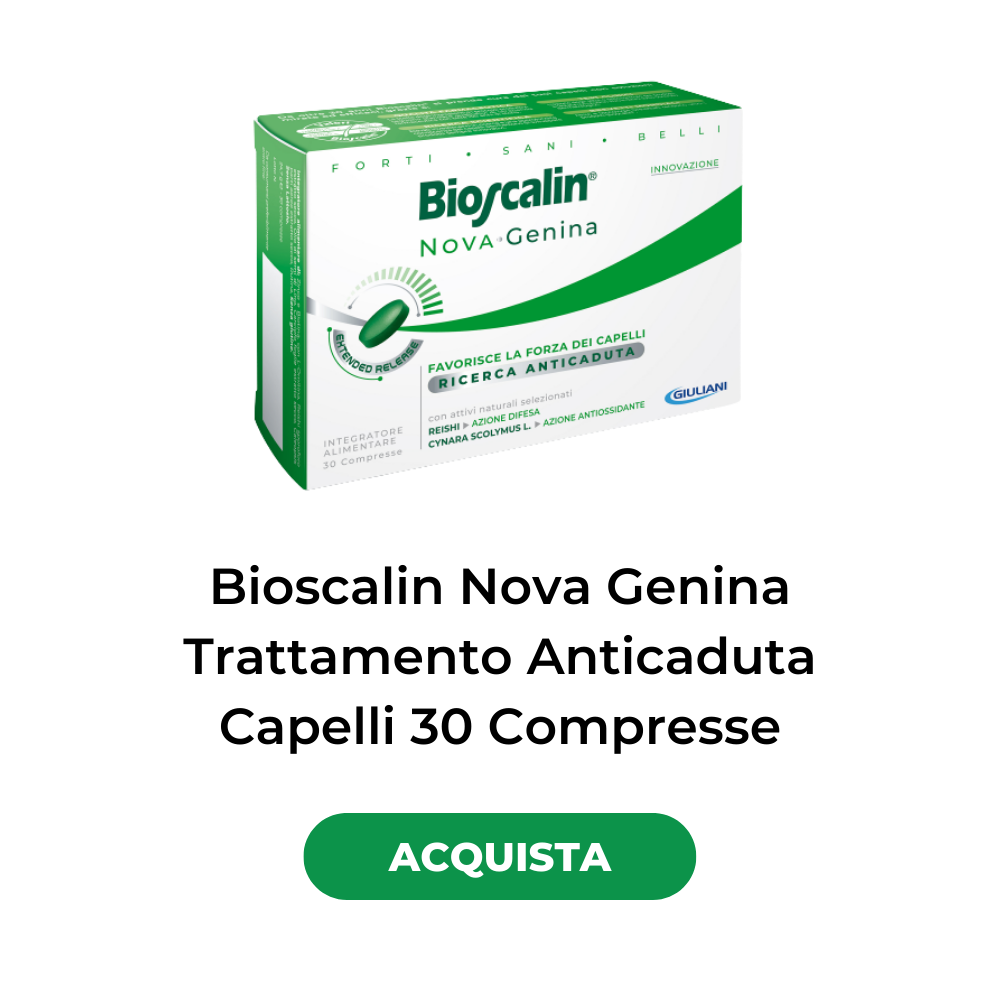 bioscalin nova genina trattamento anticaduta 30 compresse