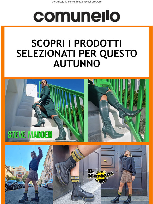 Scopri le collezioni autunno da Comunello