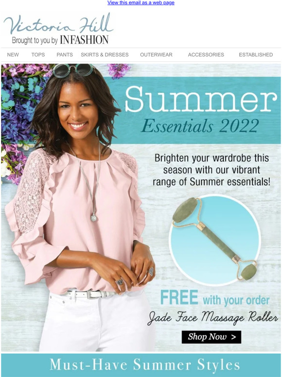 victoria hill Summer Essentials 2022 NEW Catalogue Out Now Milled