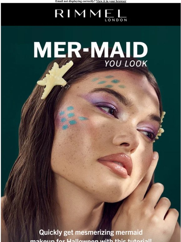 Viral Makeup Tutorials for Last-Minute Costumes🧜‍♀️💙