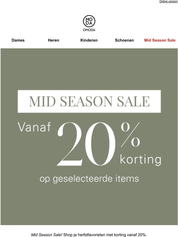 Omoda.nl | Passie voor schoenen, sinds 1875: ⏳LAATSTE DAG Final Sale |  Kortingen tot 70% | Milled