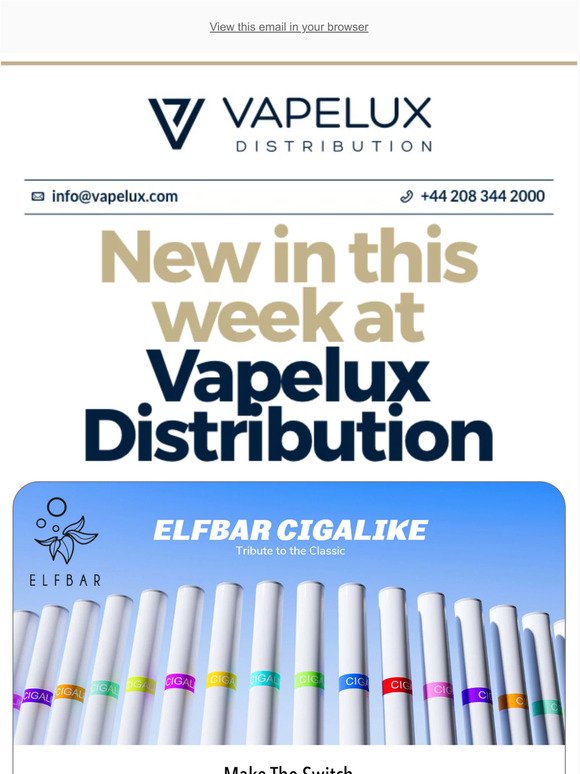 New In At Vapelux This Week