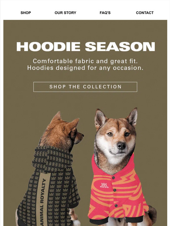 Hoodie Season is here.