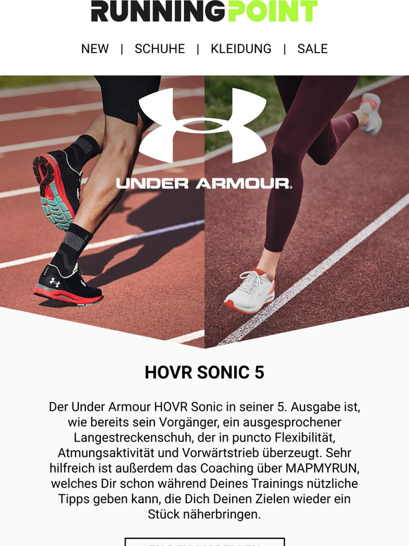 Für Langstreckenläufer: Der HOVR Sonic 5 von Under Armour