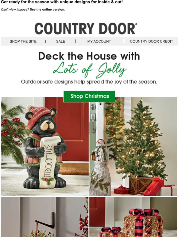 Country Door Farmhouse Front Porch—See What’s New for 2022! Milled