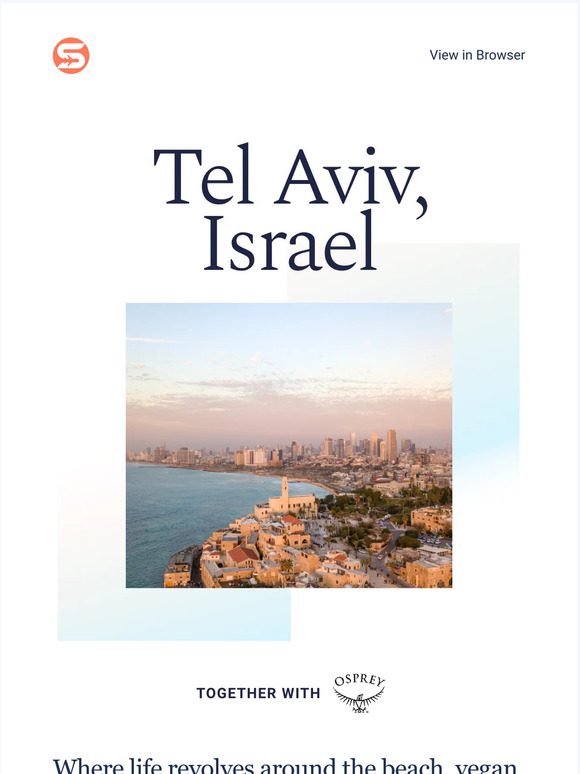 The Israeli city where life revolves around the beach