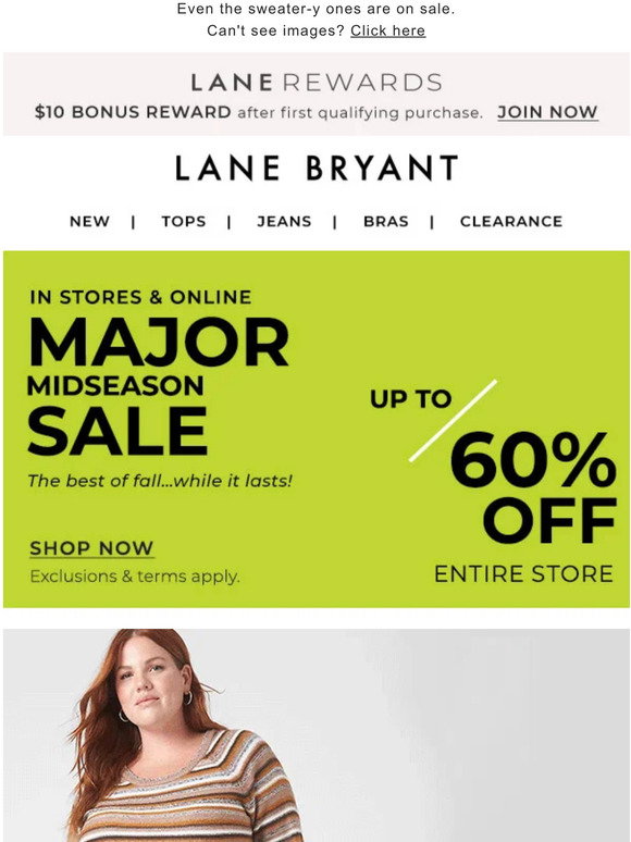 Lane Bryant: When life gives you deals 