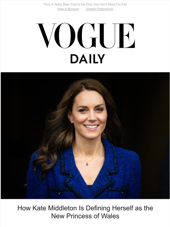 Vogue How Kate Middleton Is Defining Herself as the New Princess of(02)