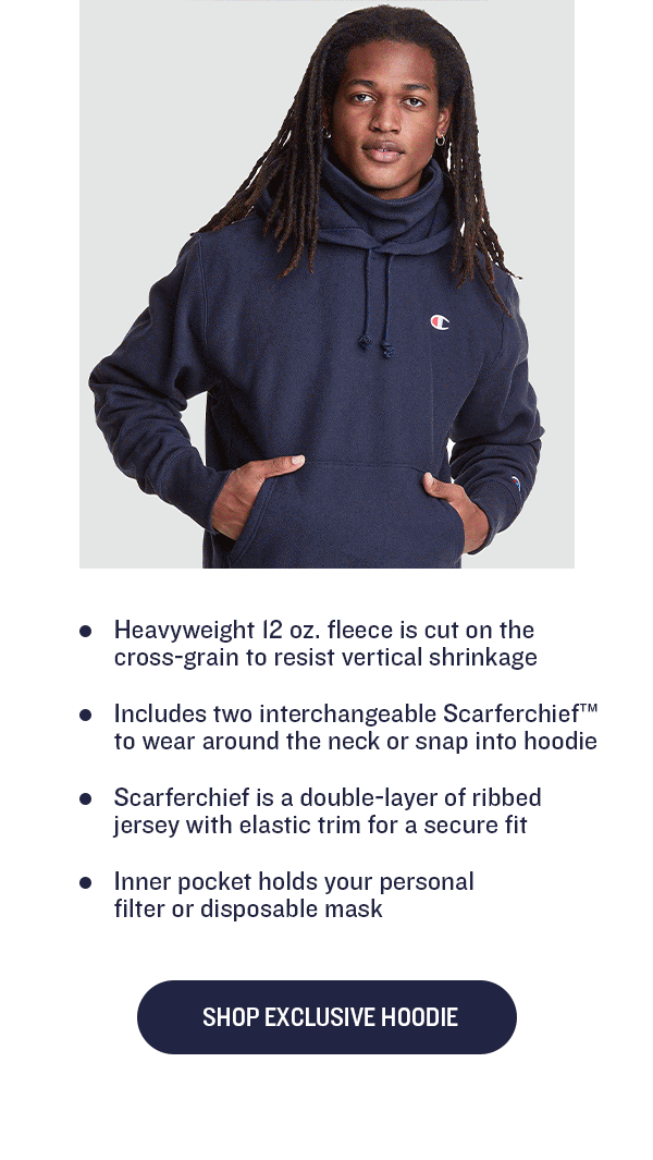 Champion It's Back Reverse Weave® Scarferchief Hoodie Milled
