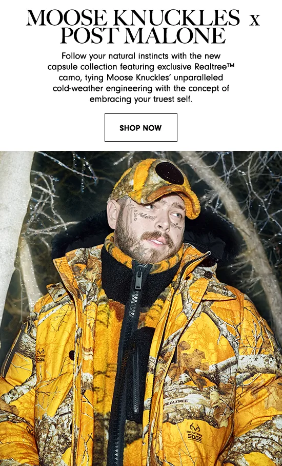 Neiman Marcus: Moose Knuckles x Post Malone | Milled