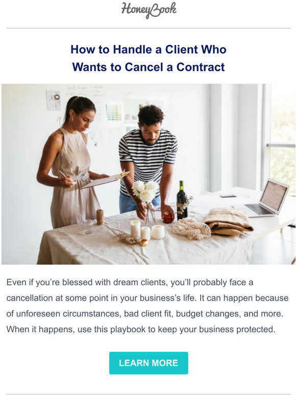 Have a client who wants to cancel? Here’s what to do