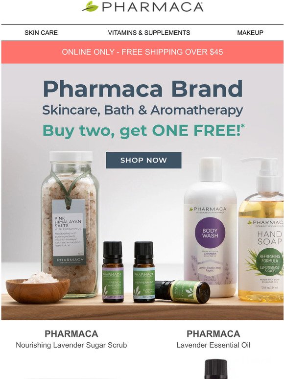 🛍️ Buy 2 Get 1 Free on Our Pharmaca Brand 🛍️