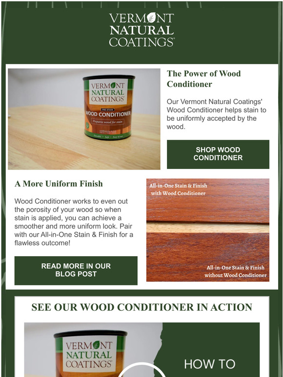 The Power of Wood Conditioner