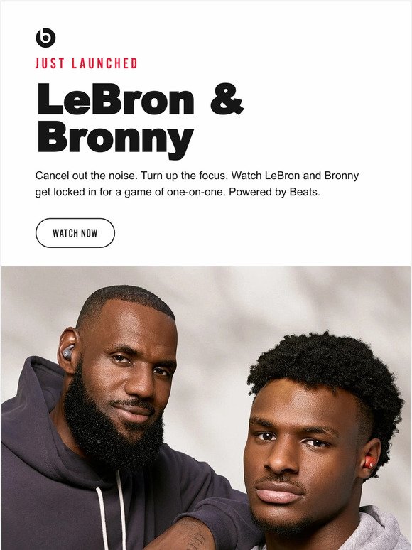 Just Launched: LeBron & Bronny 👑👑