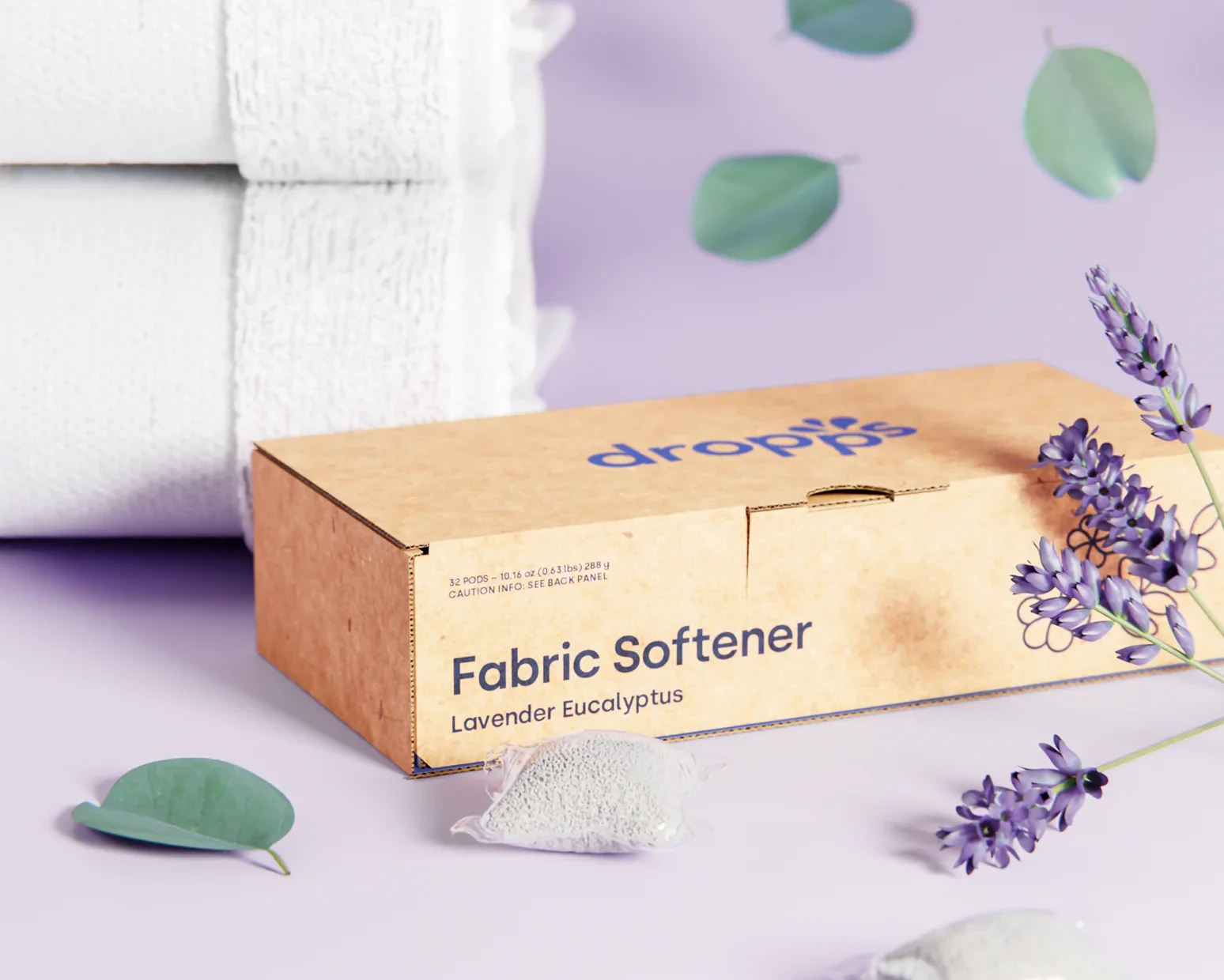 Image of Fabric Softener Pods, Lavender Eucalyptus