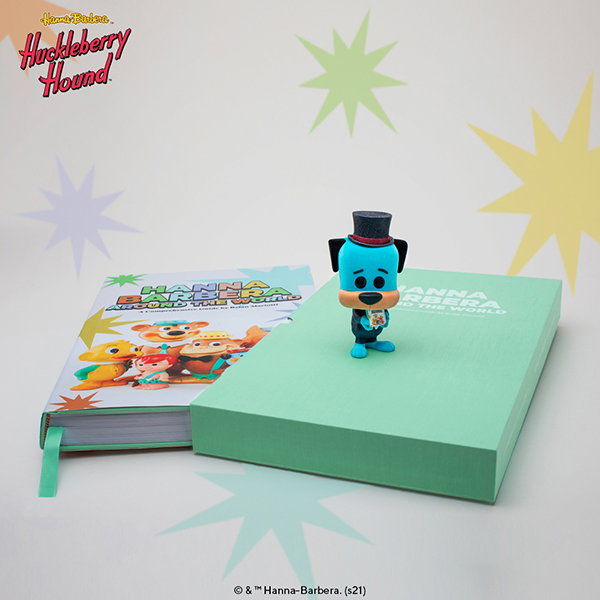 Hanna-Barbera Around the World Book and Huckleberry Hound (Diamond & Flocked) Pop! Bundle