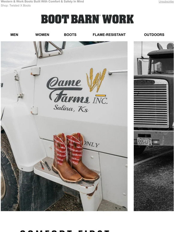 Boot Barn Comfortable Twisted X Boots Milled