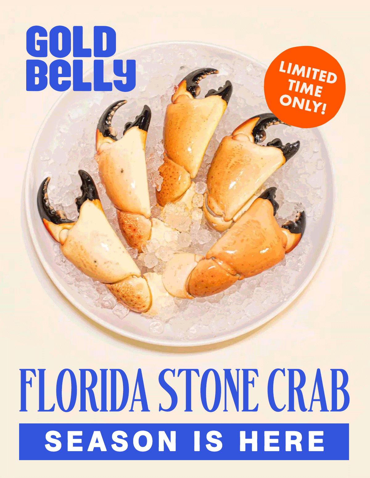 Goldbelly 🦀 Florida Stone Crabs are IN SEASON! 🦀 Milled