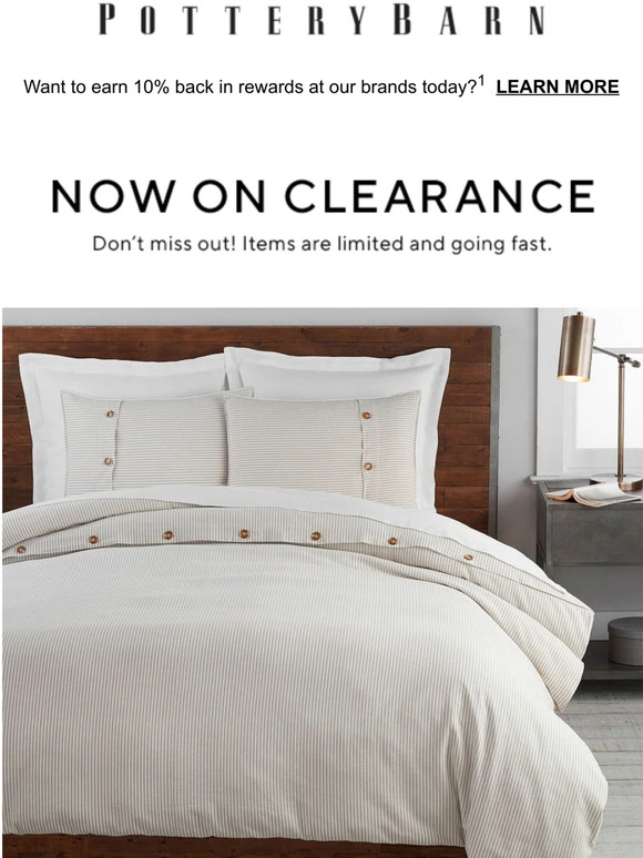 Pottery Barn Clearance alert! Milled