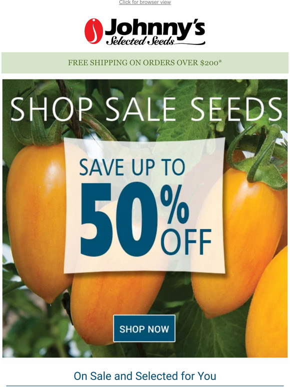 Over 50 Products Now on Sale! Milled