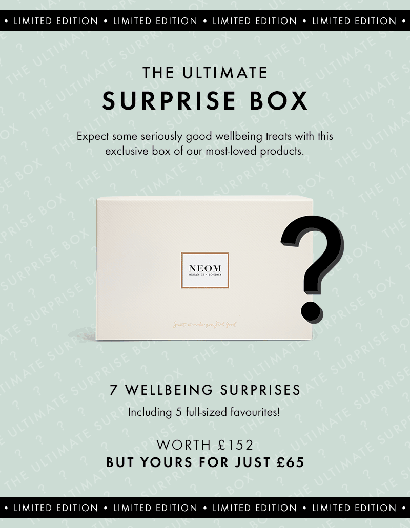 NEOM Organics Our Ultimate Surprise Box is Back Milled