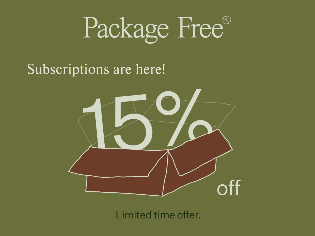 Package Free Shop Subscriptions are here! Milled