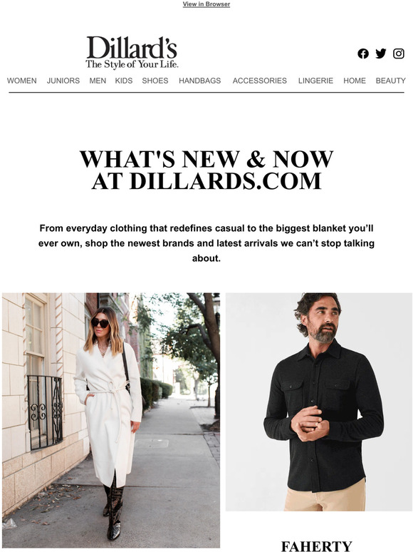 Dillards: What's New & Now at Dillards.com | Milled