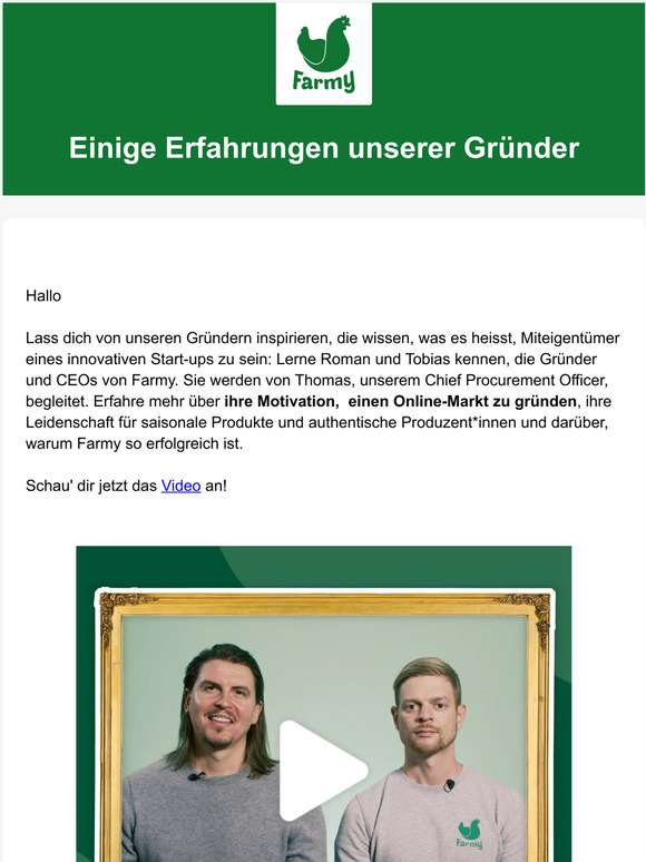 Mehr Gründe, am 25.10.22 um 7:00 Uhr bei unserem Crowdinvesting mitzumachen