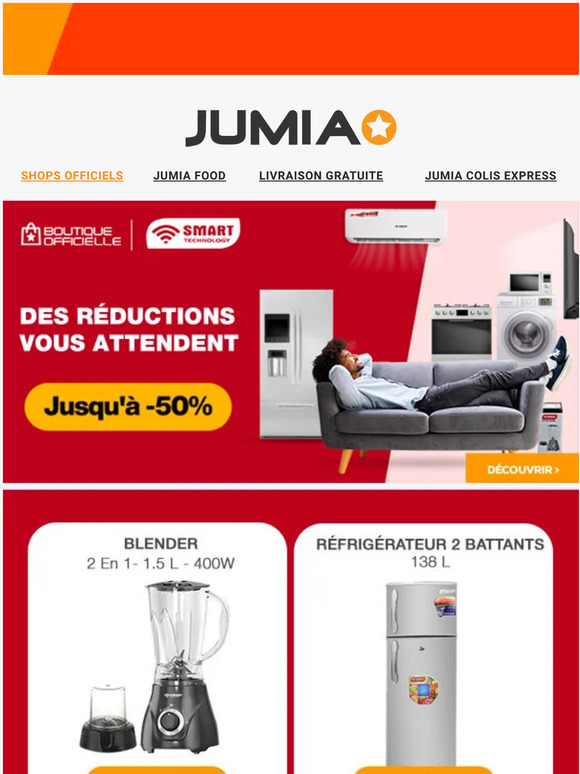 jumia.ci 8 900 FCFA le Blender 😱 Profite des réductions Smart