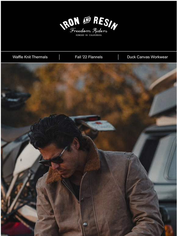 Iron and Resin Our Top Fall Pick Waxed Nautilus Jacket. Milled