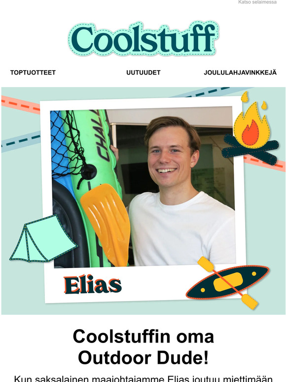 Joululahjavinkkejä Coolstuff-Eliasilta