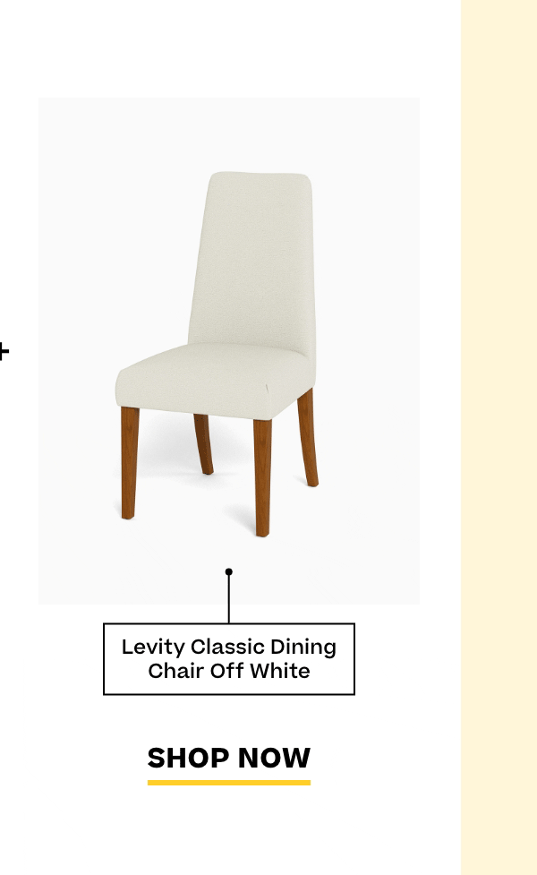 Levity Classic Dining Chair Off White