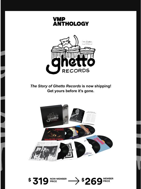 The Story of Ghetto Records is now shipping 🐈‍⬛​