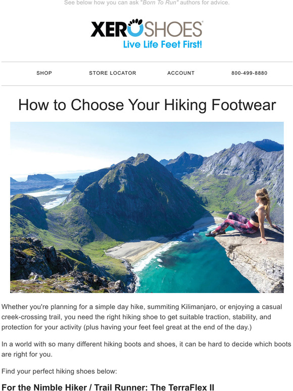 Xero Shoes How to pick the right hiking shoe (even if you don't hike