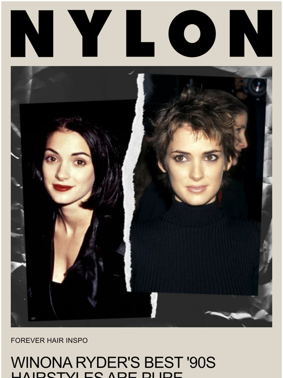 Nylon Winona Ryders Best 90s Hairstyles Are Pure Nostalgia Milled