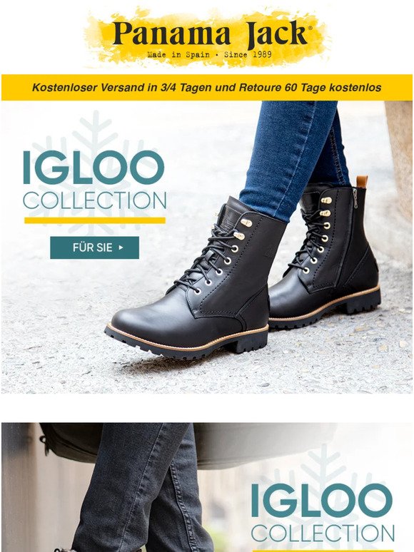 Die Igloo-Kollektion für Extra-Komfort ❄
