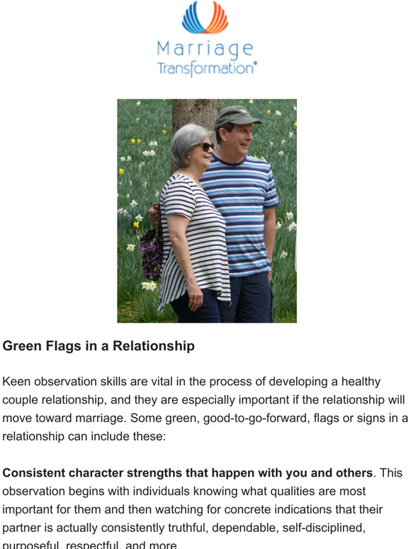 Green Flags in Relationships