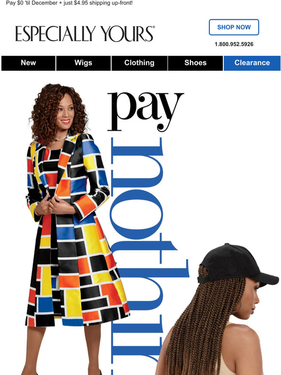 Especially Yours DEFERRED BILLING & 4.95 Shipping Ends 2Nite! Milled