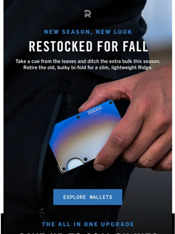 The Ridge Wallet Meet The Carbon Fiber Wallets Milled