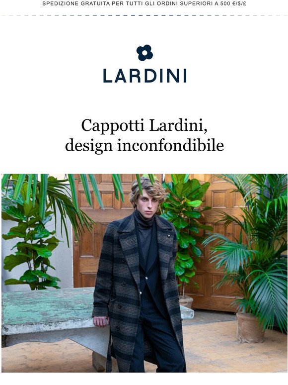Cappotti Lardini, design inconfondibile