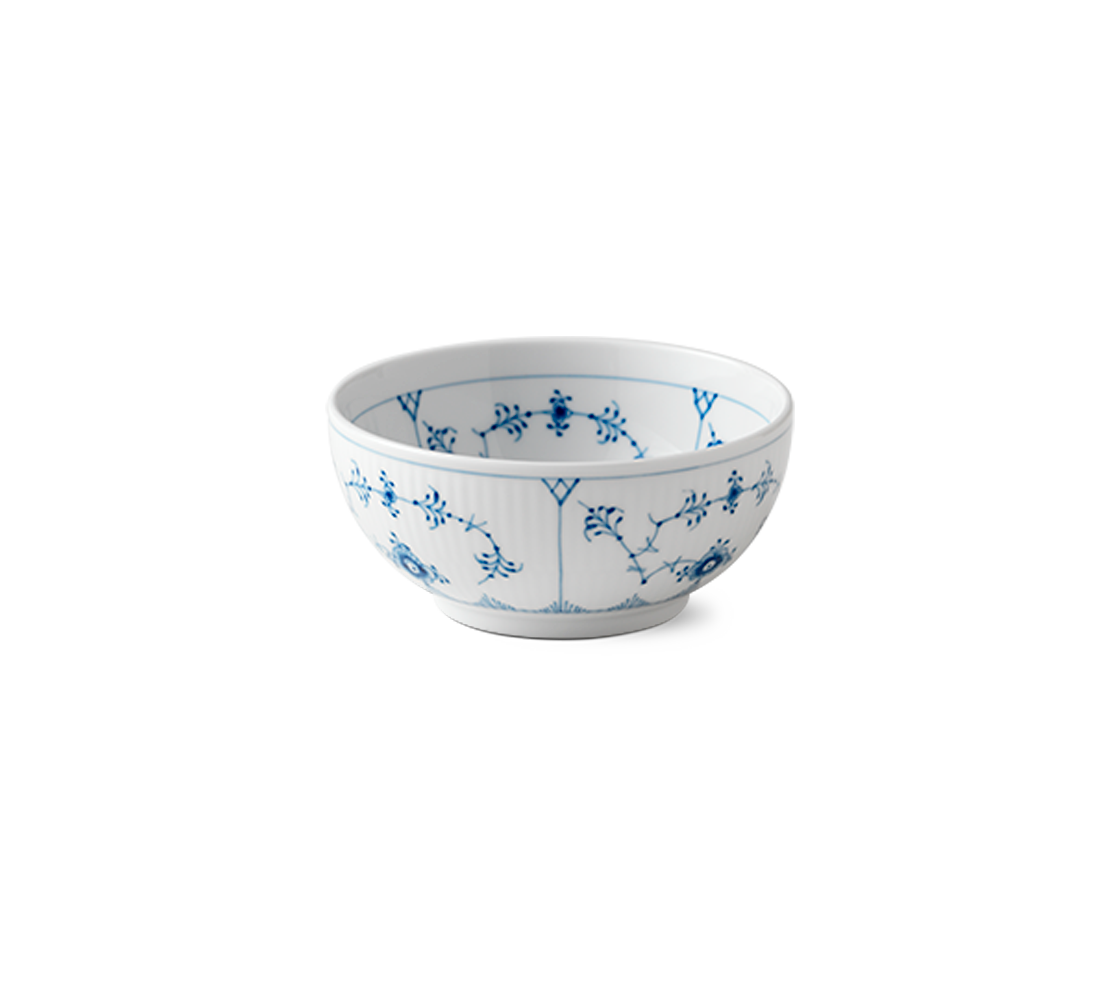 Blue Fluted Plain Bowl, 47 cl