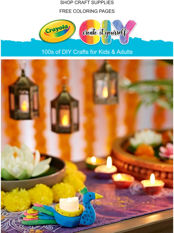 Crayola Craft Home Celebrate Diwali Milled